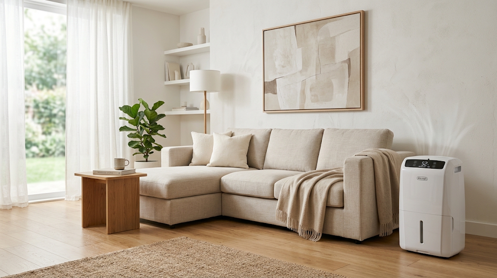 9. Pakai Dehumidifier untuk Mencegah Bau Apek