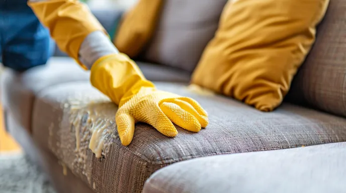 Menghilangkan Alergen dan Bakteri di Sofa