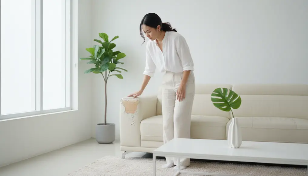 Mengatasi Sofa Kulit Mengelupas Akibat Cuaca Panas Jakarta Selatan: Ganti atau Cat Ulang?