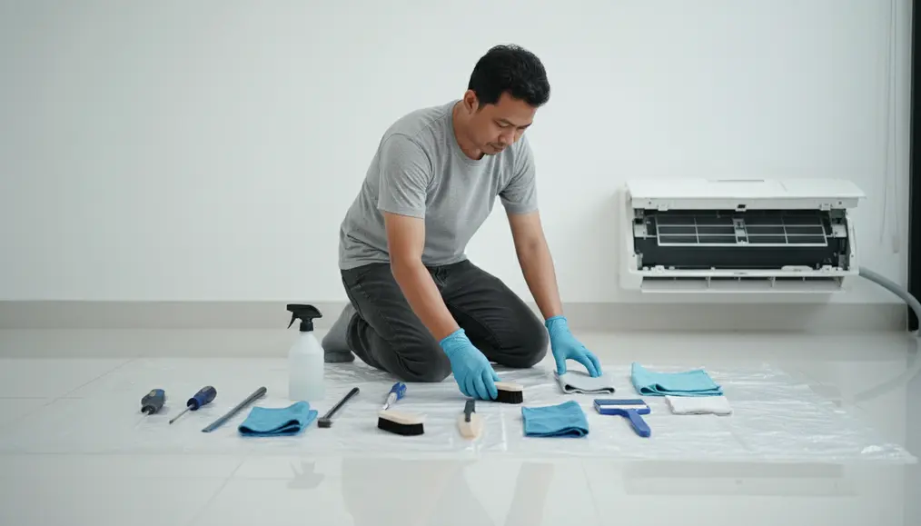 Persiapan Sebelum Membersihkan AC Rumah Sendiri: Kunci Keamanan dan Efektivitas