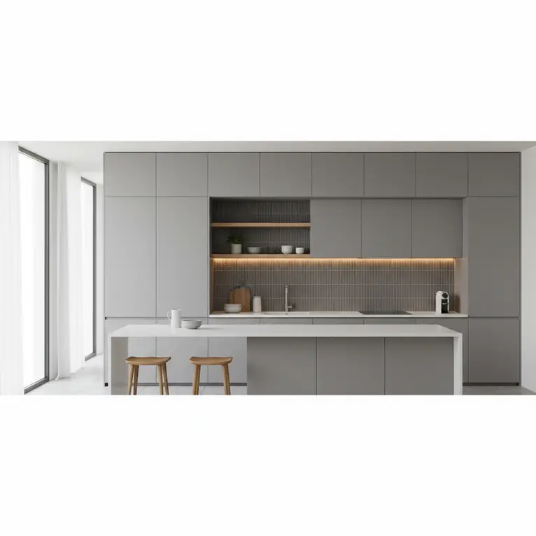 Tren Warna dan Finishing untuk Dapur Set Minimalis Modern