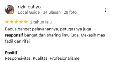 Testimoni Pelanggan Home Steril di Jasa Kebersihan Kollam Renang