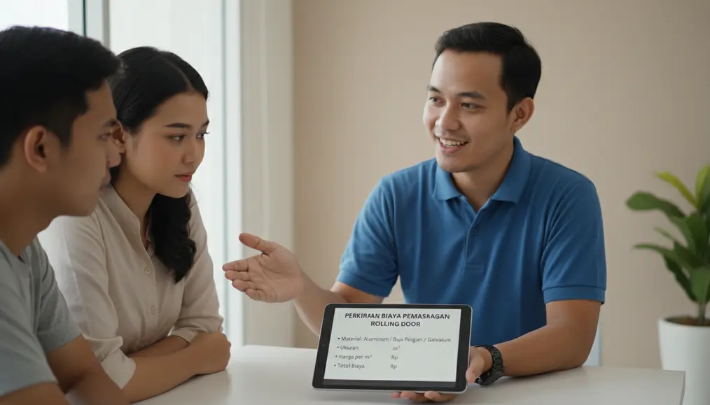 Perkiraan Biaya Pasang Rolling Door di Jakarta Selatan