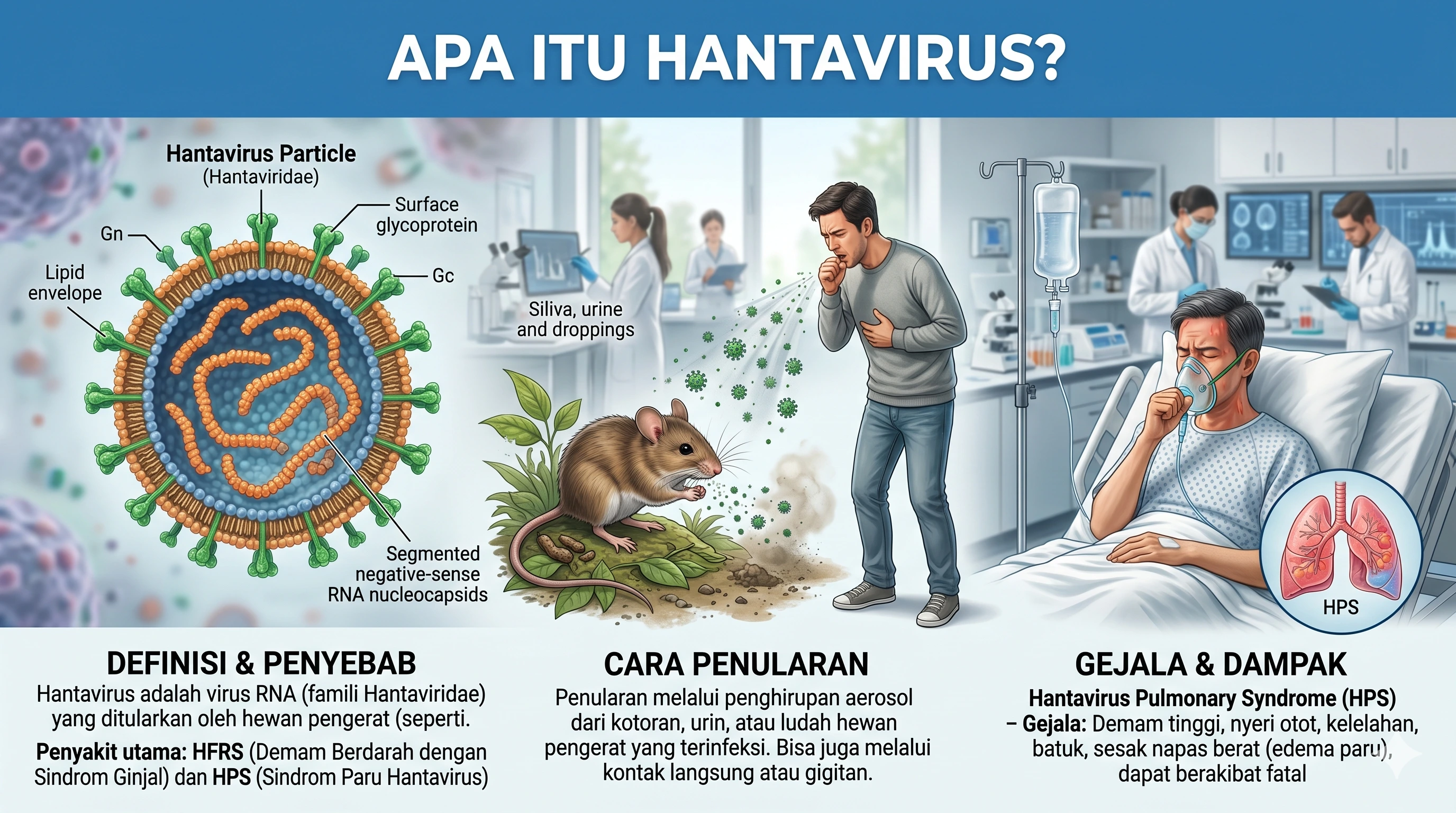 Apa Itu Hantavirus dan Bagaimana Cara Penularannya