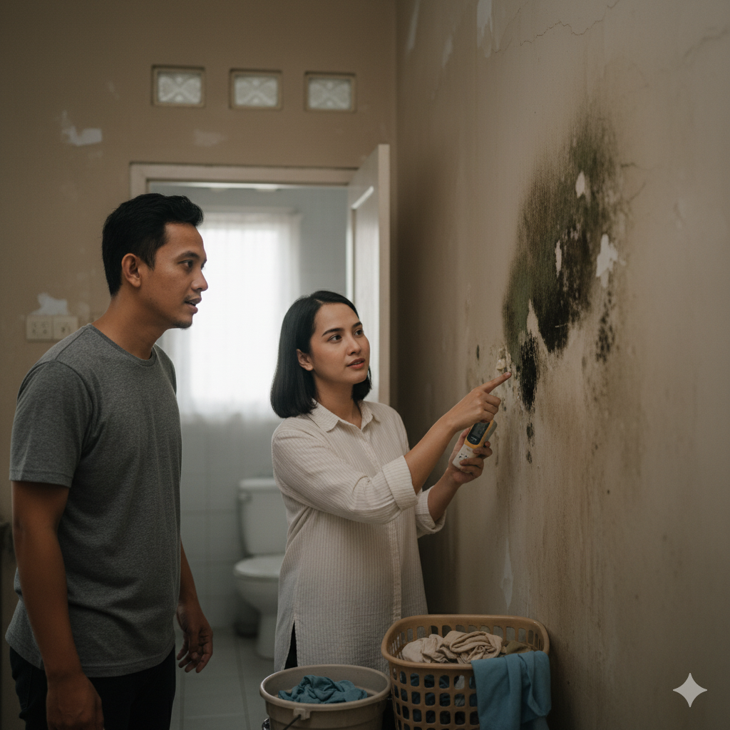 Penyebab Umum Tumbuhnya Jamur di Tembok