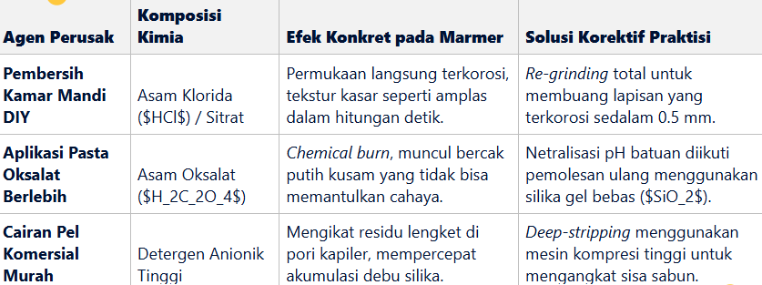Restorasi Kerusakan Asam Oksalat yang Terkikis Over-Exposure - Home-Steril.com