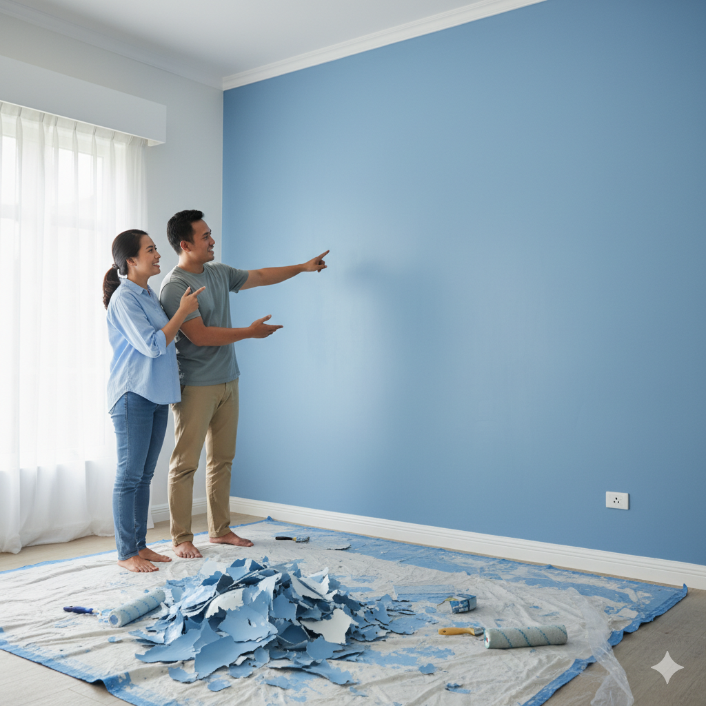 Kualitas Hasil yang Tak Diragukan: Bye-Bye Cat Belang dan Mengelupas!