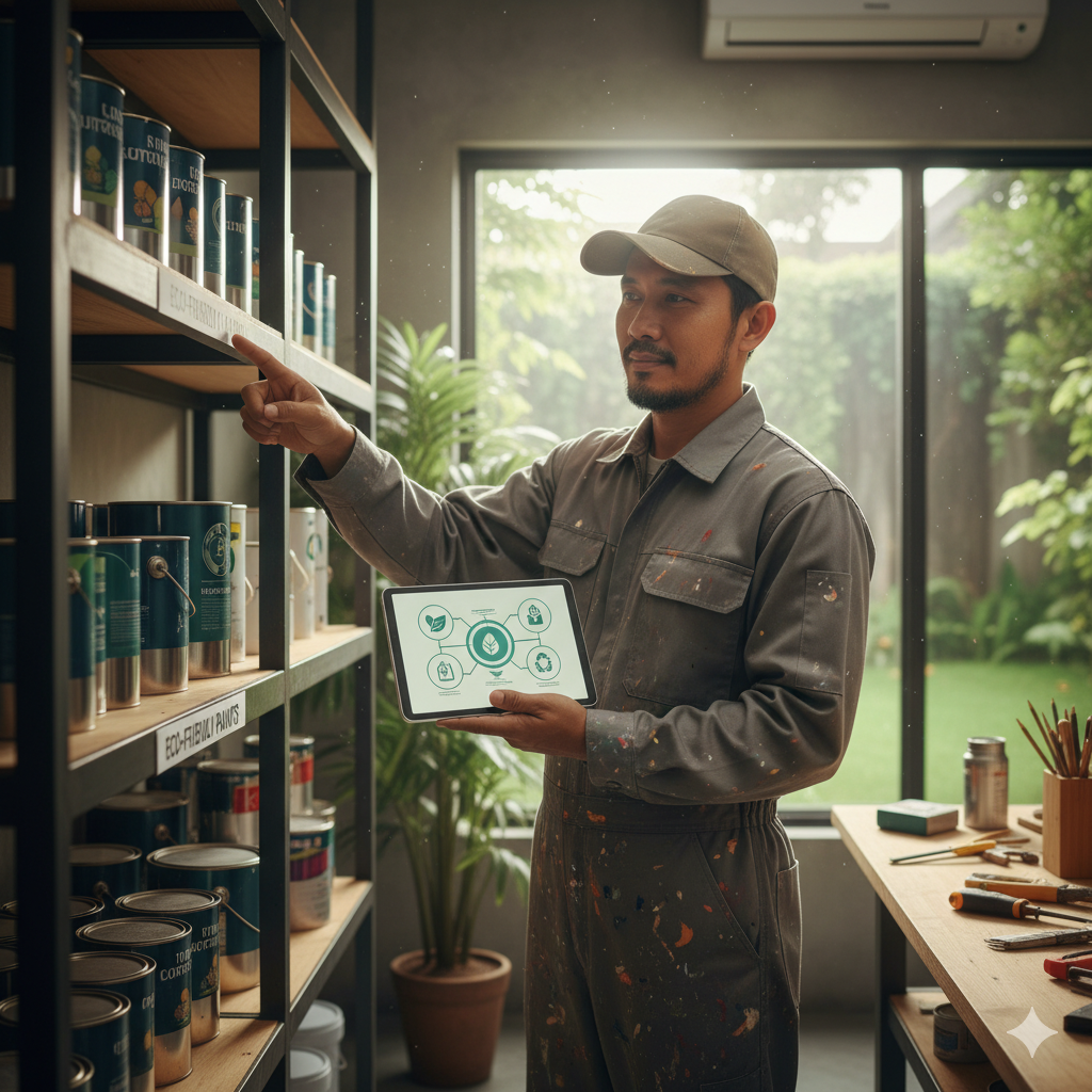 Panduan Memilih Cat Ramah Lingkungan untuk Tukang Cat Profesional