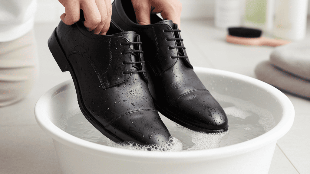 Kesalahan Umum yang Harus Dihindari Saat Mencuci Sepatu Kulit Sintetis