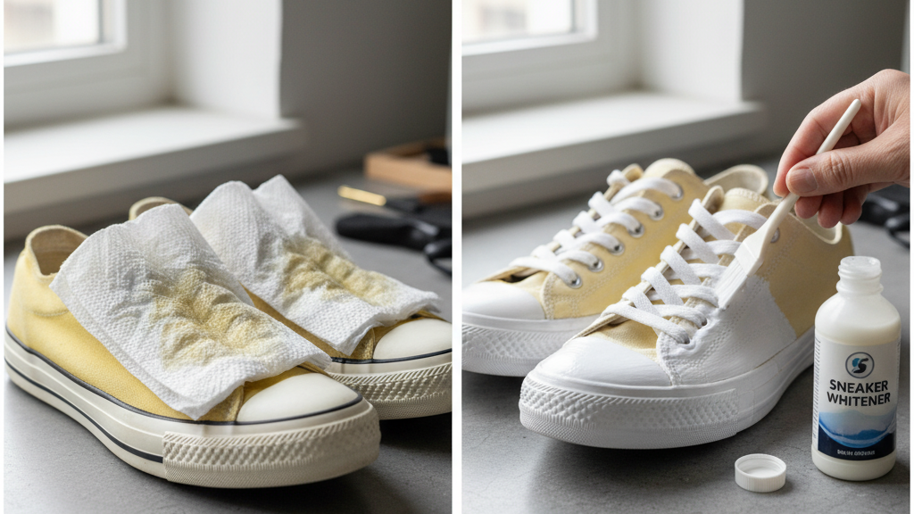 Kapan Saatnya Menyerah dan Memilih Jasa Unyellowing Sepatu Putih?