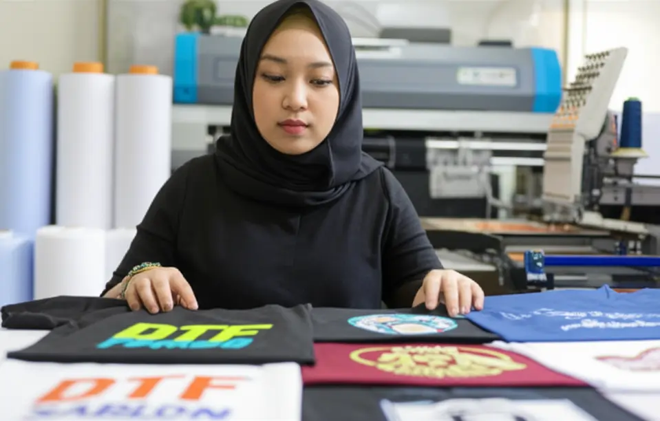 Menguasai Kombinasi Sablon & Bordir pada Kaos Custom: Ciptakan Desain Multi-Tekstur untuk Nilai Jual Premium.