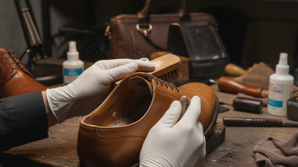 Bersihkan Bagian Dalam Sepatu (Insole)