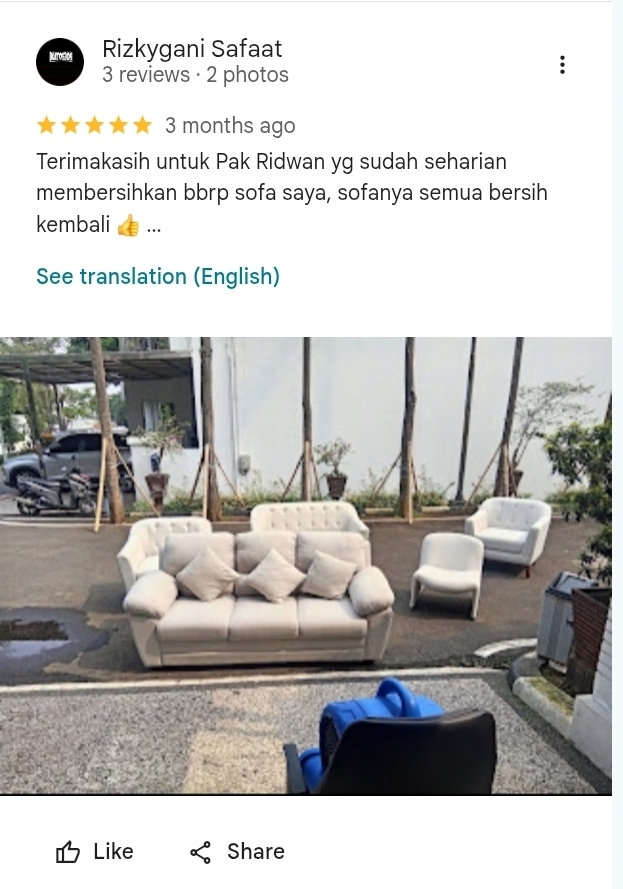 Testimoni Pelanggan Home Steril