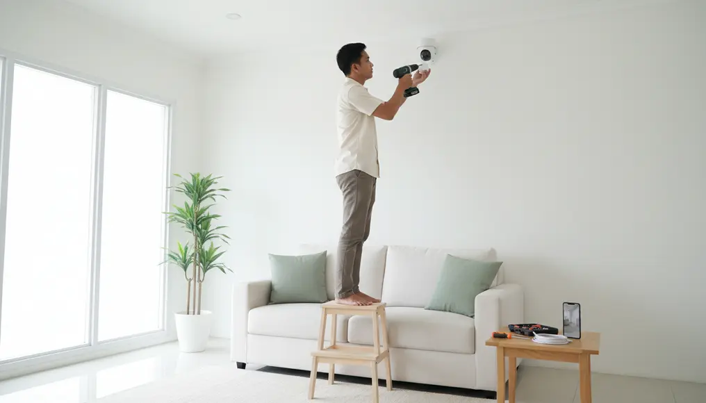 Cara Memasang CCTV Sendiri di Rumah (Panduan Pemula)