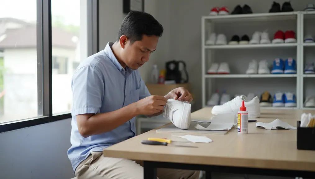 Langkah Memperbaiki Heel Counter Sendiri: DIY Back Counter Repair