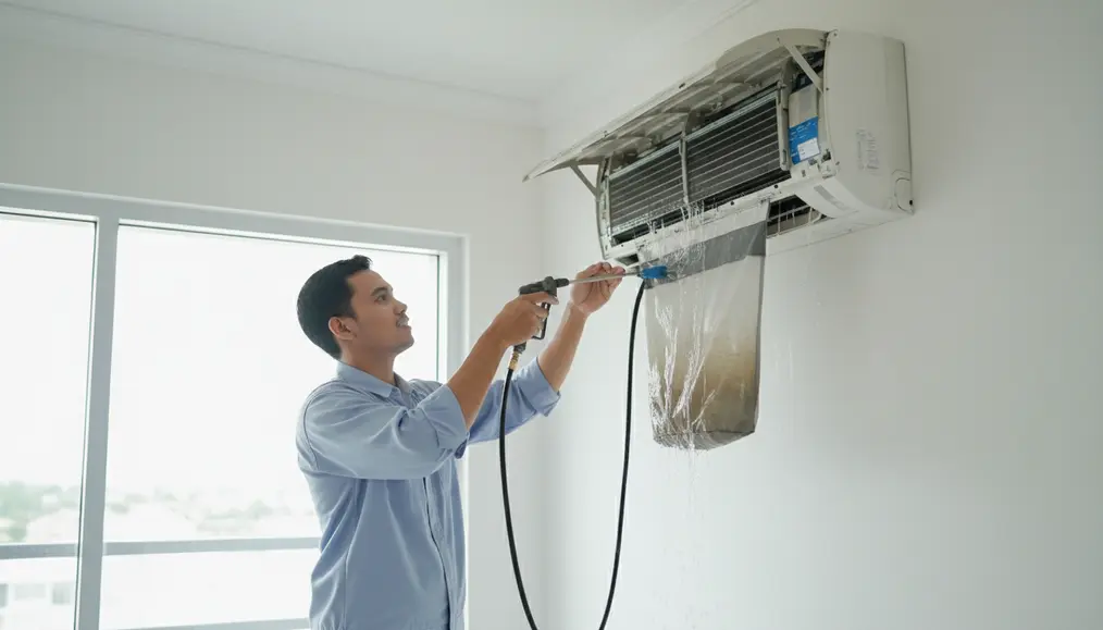 Manfaat Cuci AC Split Rutin: Solusi Optimal untuk AC Bau