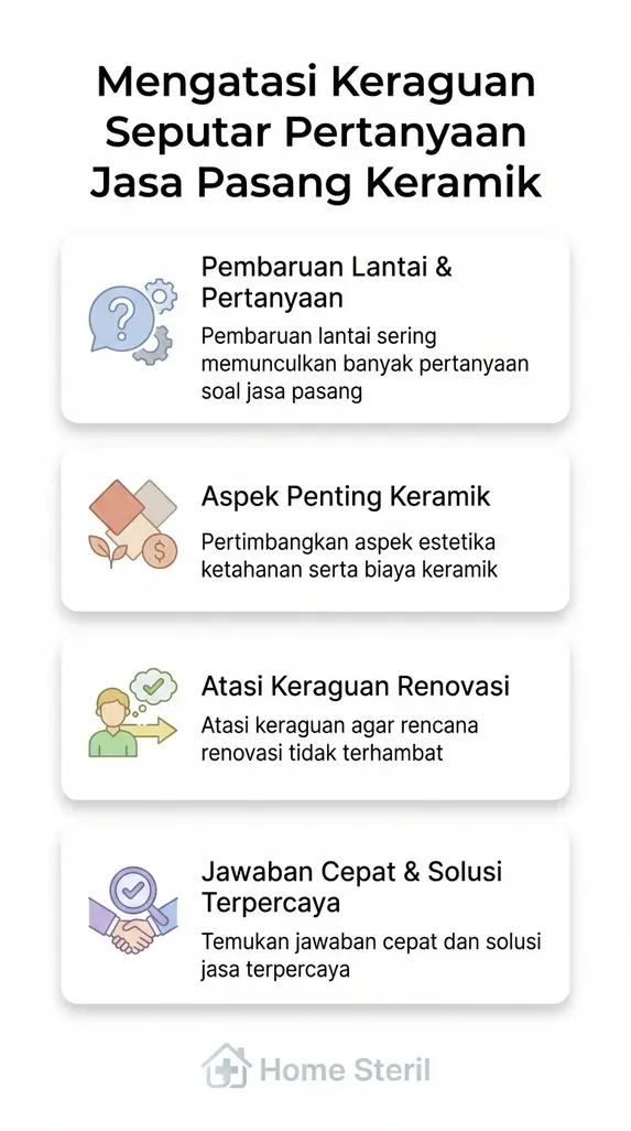 Mengatasi Keraguan Seputar Pertanyaan Jasa Pasang Keramik