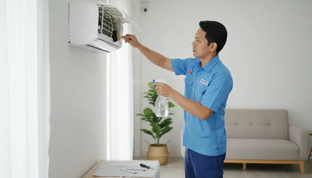 Kapan Waktunya Memanggil Jasa Cuci AC Split Berpengalaman?