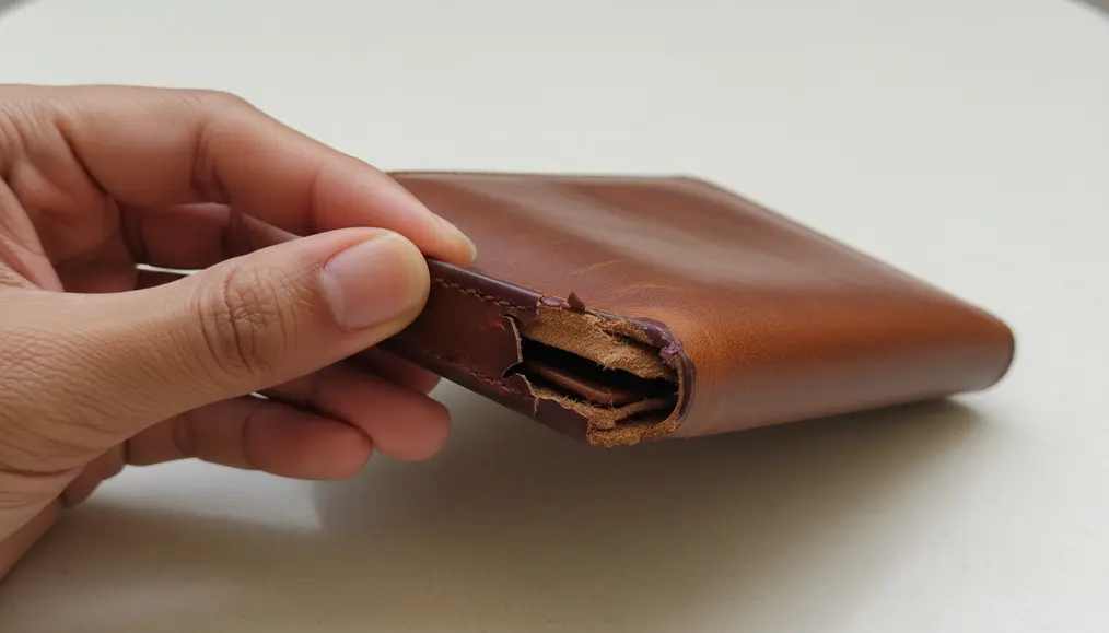 Mengapa Pinggiran Dompet Kamu Bisa Rusak?