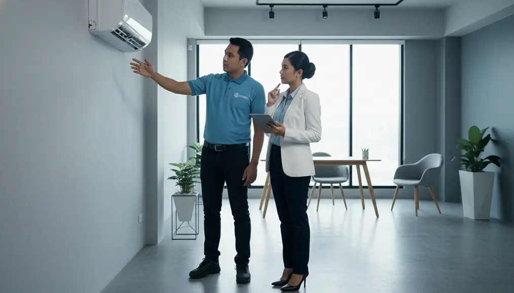 Memilih Layanan Cuci AC Kantor Skala Besar yang Tepat: Kunci Kualitas dan Keandalan