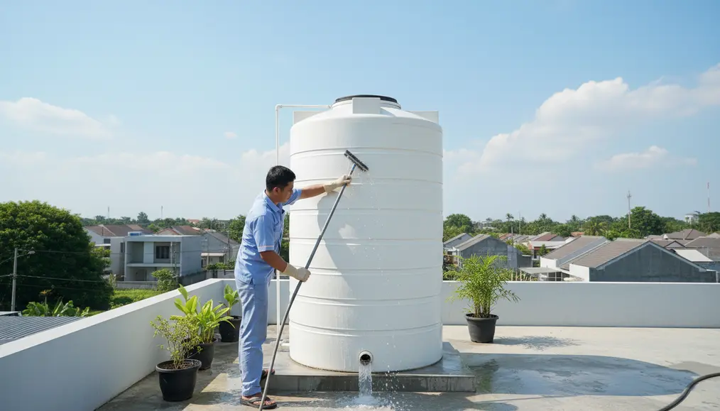 Proses Cuci Toren yang Efektif: Mengapa Kamu Butuh Bantuan Berpengalaman?