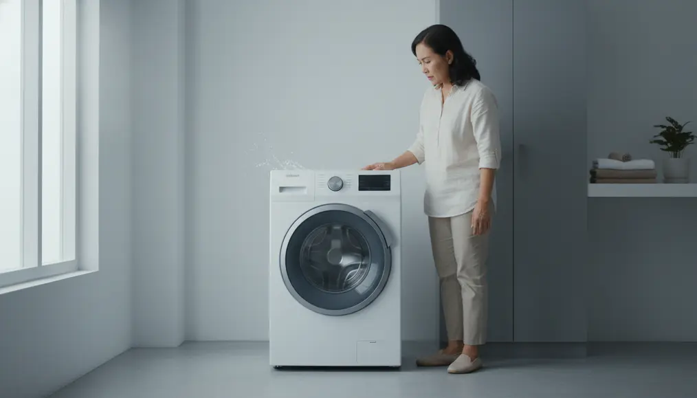 1. Mesin Cuci Bergetar Hebat atau Berisik Tidak Wajar