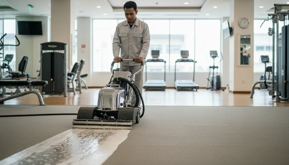 Solusi Komprehensif: Jasa Cuci Karpet Gym dari Home Steril