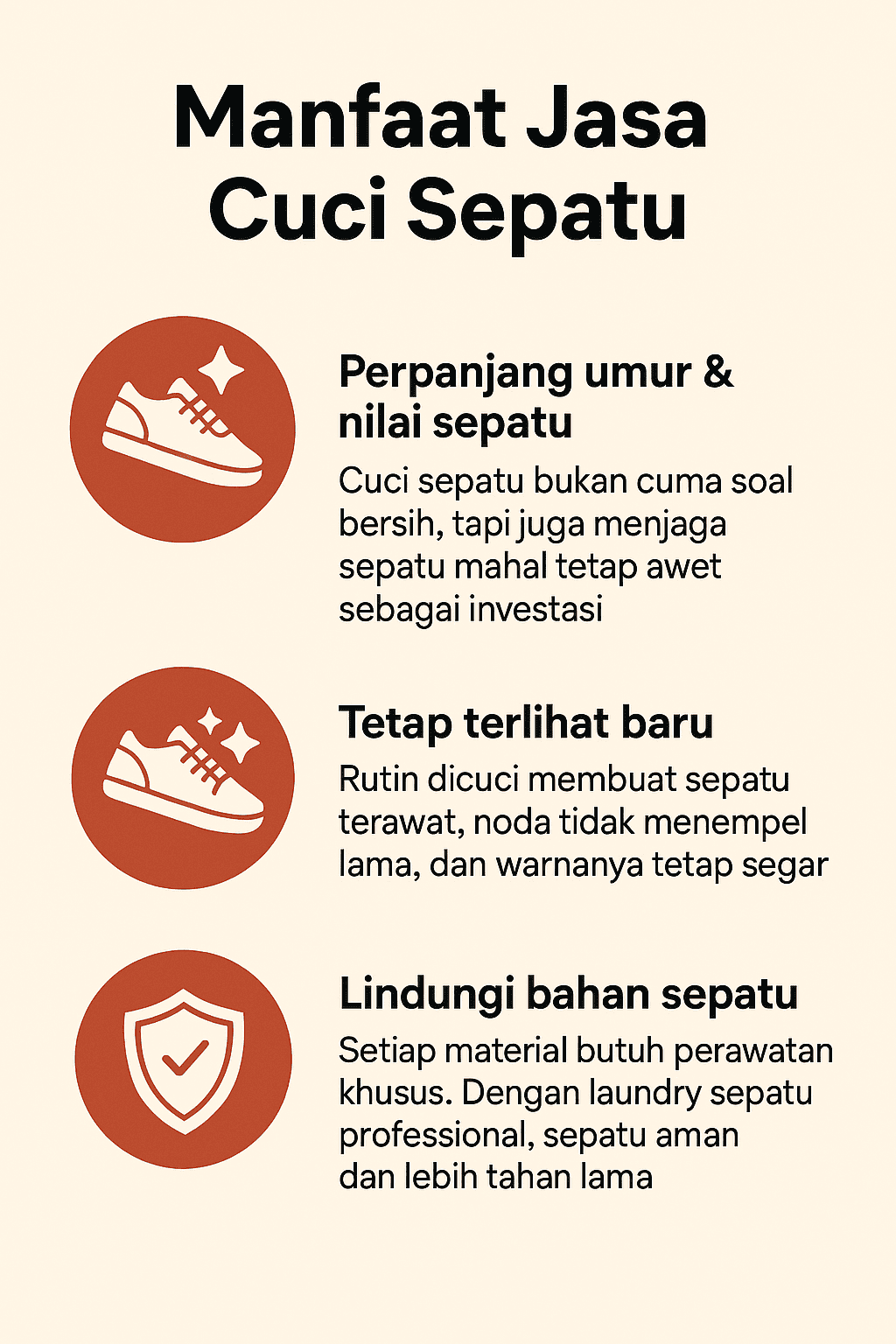 Manfaat Jasa Cuci Sepatu
