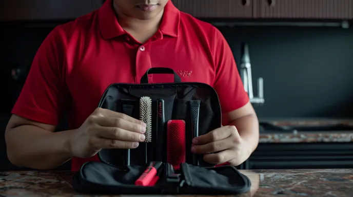 Cara cara menyimpan alat dari shoe cleaning kit supaya tahan lama