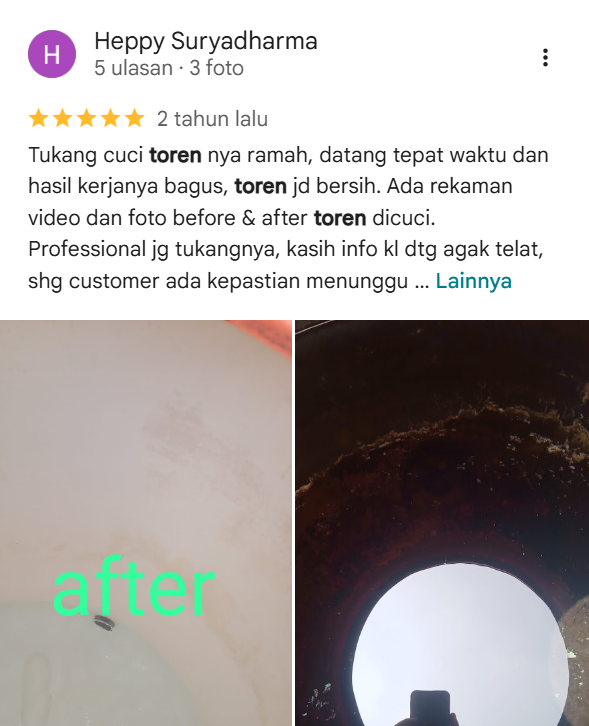 Testimoni Pelanggan Home Steril