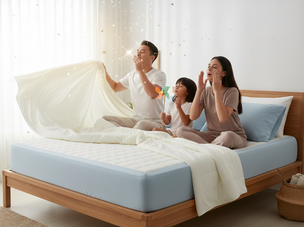 Kasur yang Bersih: Kunci untuk Pernapasan yang Sehat