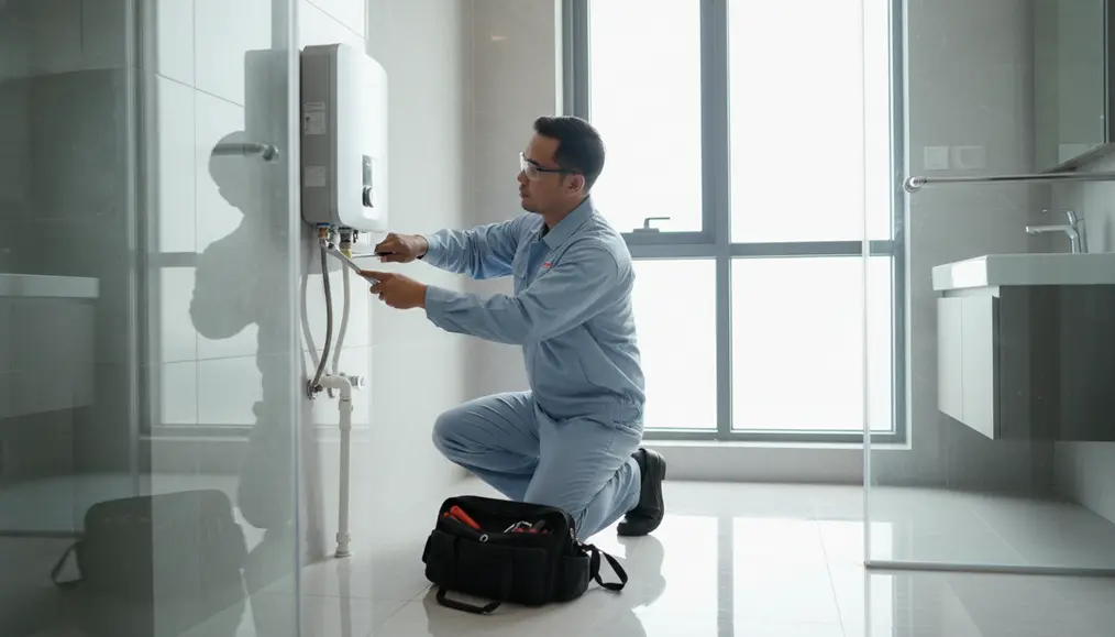 Panduan Lengkap Instalasi Water Heater di Ruangan Terbatas