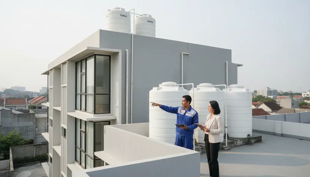 Berapa Biaya Kuras Toren untuk Gedung Kosan? Panduan Estimasi