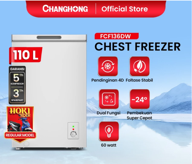 Changhong Chest Freezer 