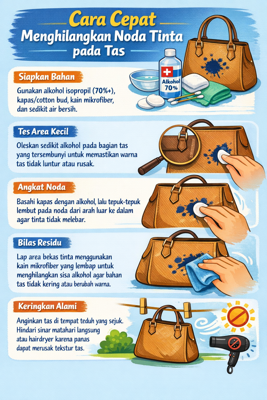 Cara Cepat Merekatkan Sol Sepatu Kulit