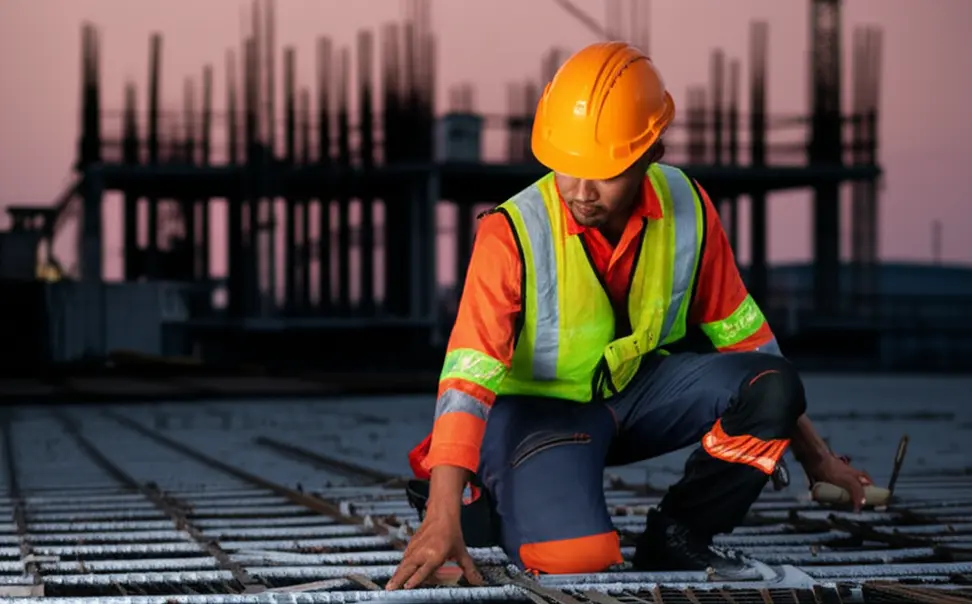 Baju Satuan Custom untuk Pekerja Konstruksi: Desain Ergonomis & Bahan Tahan Lama