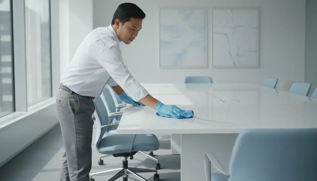 Langkah-Langkah Cleaning Service dalam Sterilisasi Ruang Kerja