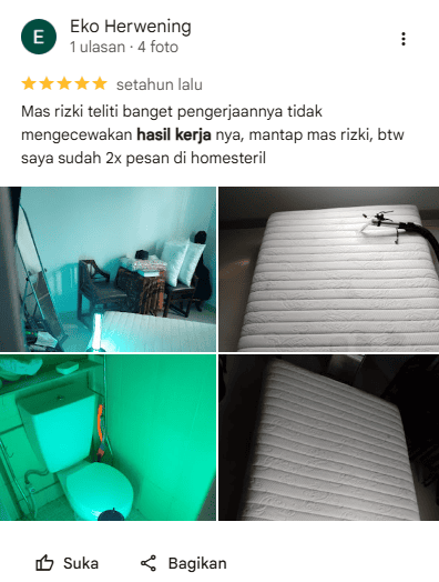Review Pelanggan Home Steril