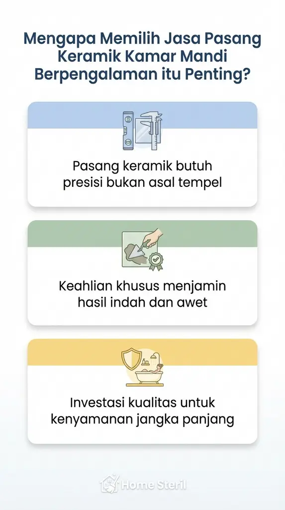 Mengapa Memilih Jasa Pasang Keramik Kamar Mandi Berpengalaman itu Penting?