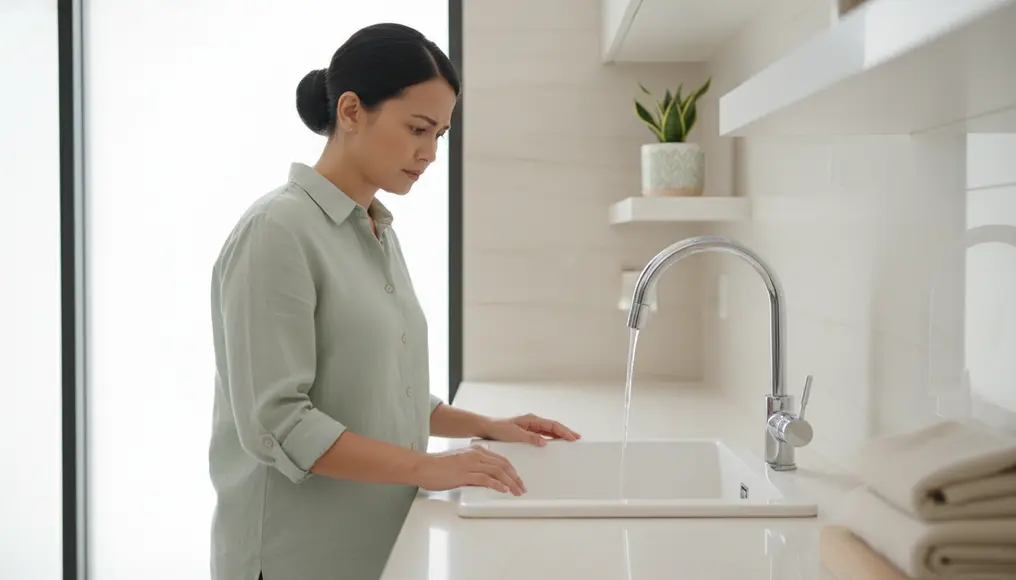 Tanda Pipa Instalasi Mampet Karena Lumut dari Toren (Bukan Karena Pompa Rusak)