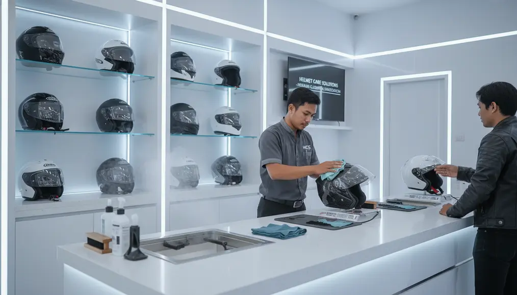 Mengapa kamu harus memilih jasa Cuci Helm di Sneakershoot?