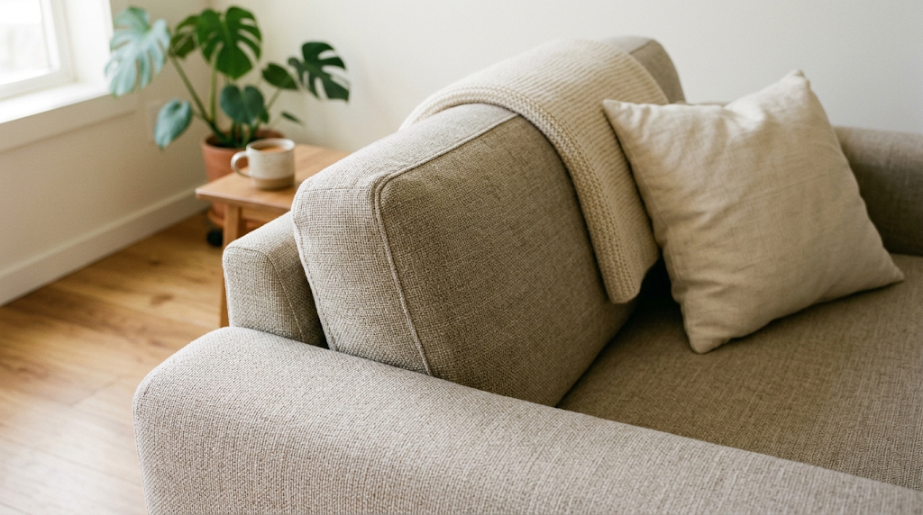 1. Sofa Kain: Kenyamanan Klasik yang Membutuhkan Perhatian Ekstra