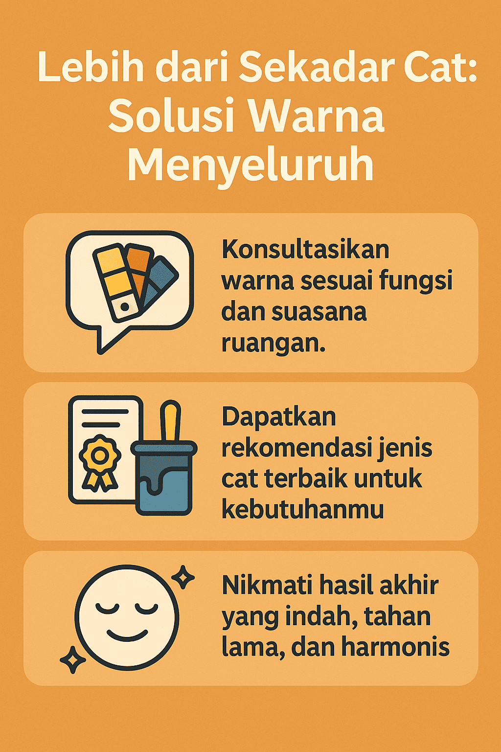 Infografik:Lebih dari Sekedar Cat : Solusi Warna Menyeluruh