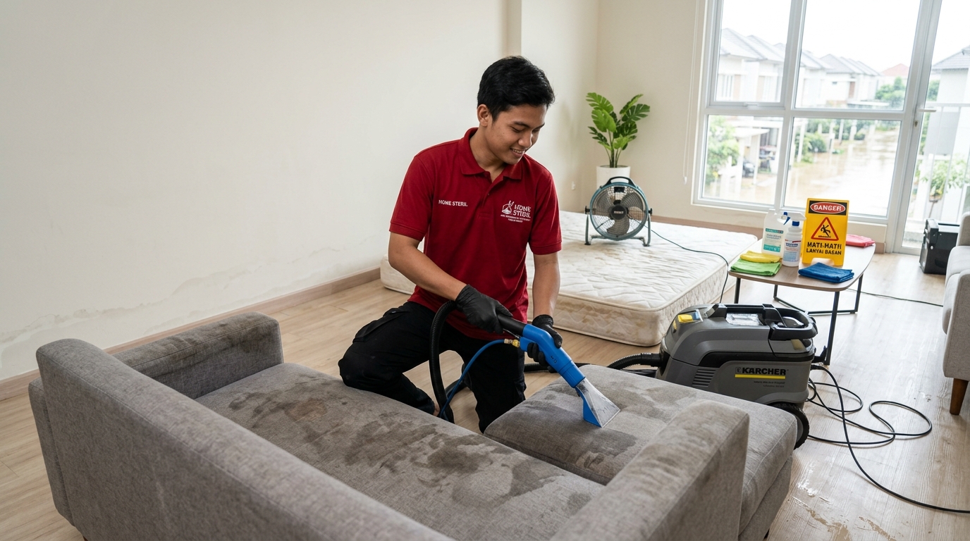 Bagaimana cara mengeringkan kasur dan sofa yang basah dengan benar?