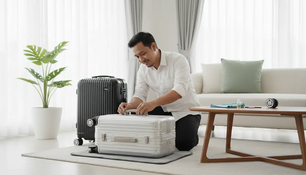 Spesialis Service Koper Rimowa & Tumi: Sparepart Original & Garansi