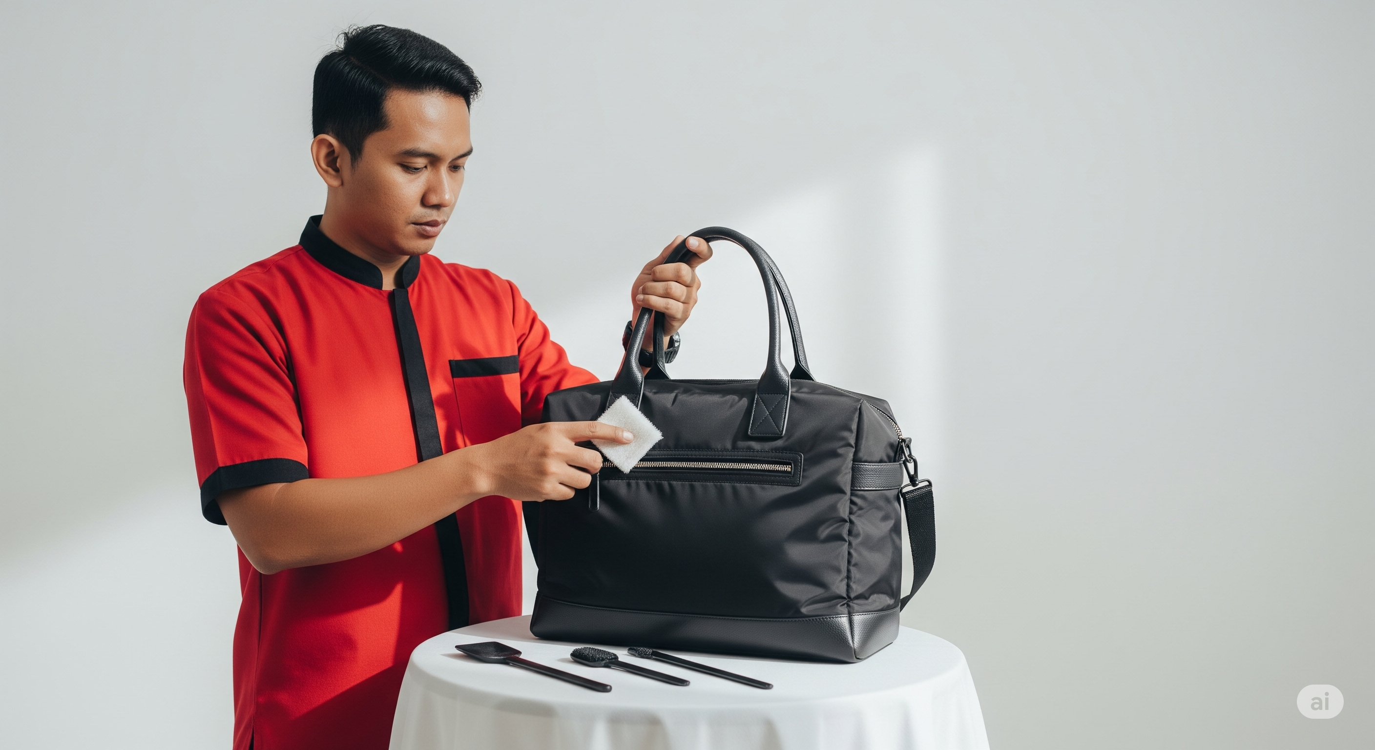  Menghilangkan Spora Jamur Aktif dan Dormant Pada Tas