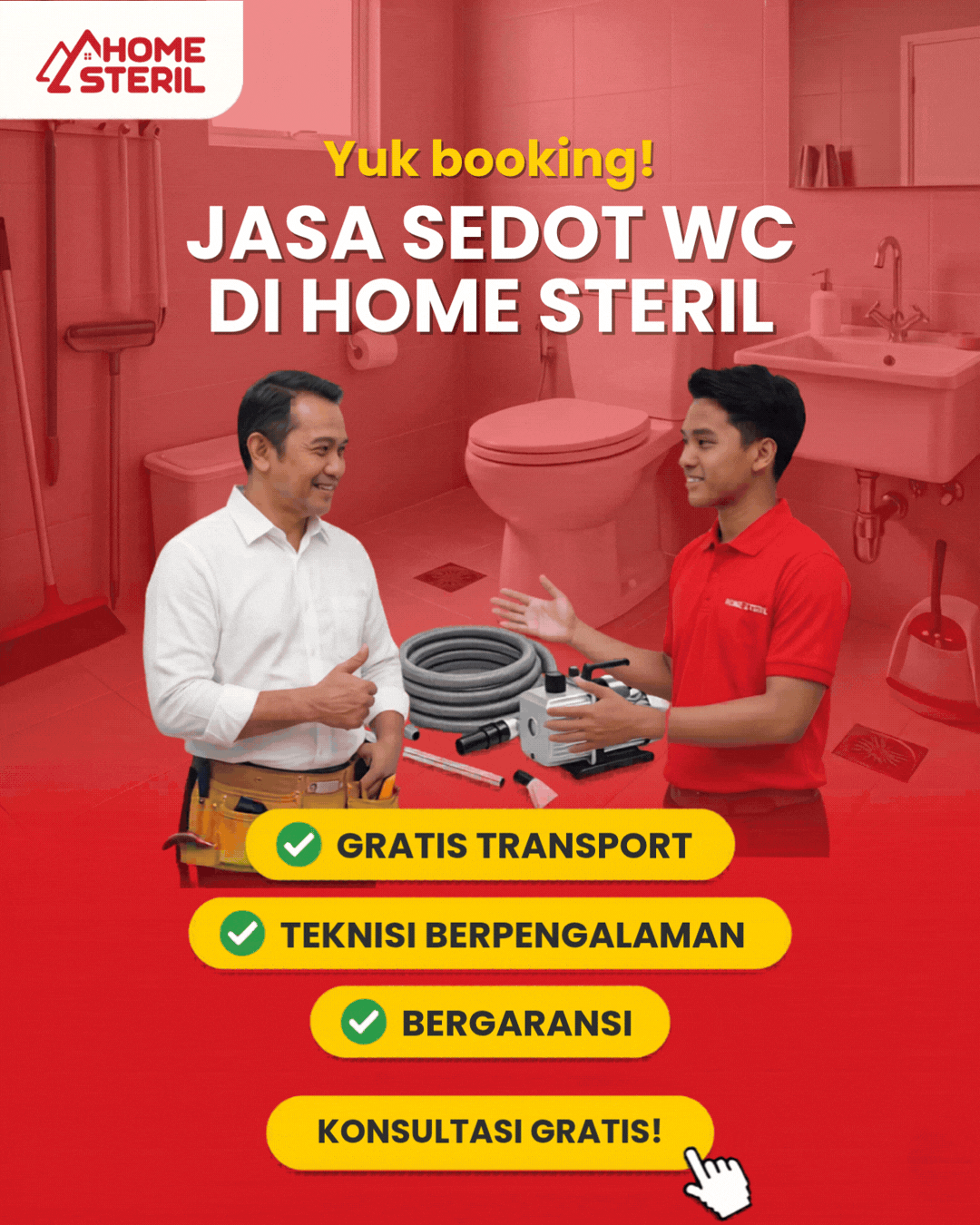 Jasa Sedot WC di Homesteril.com