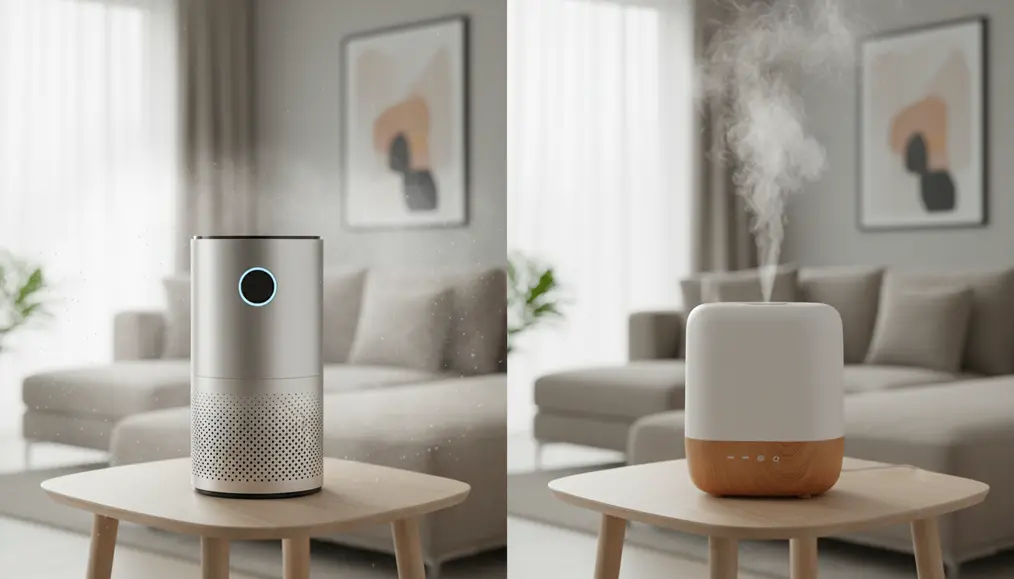 Perbedaan Utama: Air Purifier dan Humidifier