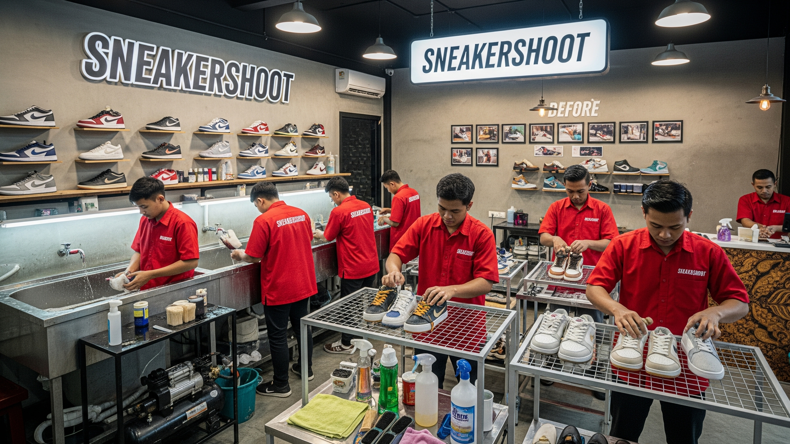 Modal Awal Usaha Laundry Sepatu