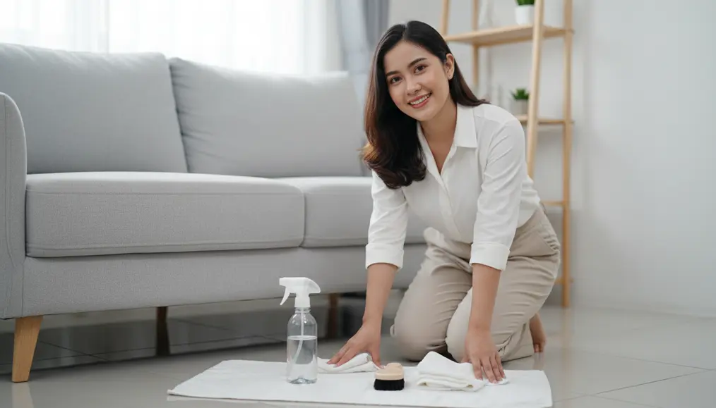 Persiapan Awal: Kunci Keberhasilan dalam Membersihkan Sofa dari Noda Makanan dan Minuman